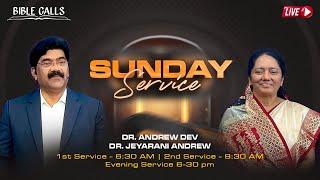  LIVE SUNDAY SERVICE | 10.11.2024 | BRO. ANDREW DEV | SIS. JEYARANI ANDREW | BIBLE CALLS