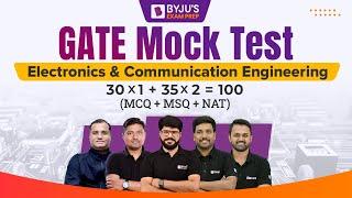 GATE 2023 Electronics & Communication Engineering LIVE Mock Test | Free GATE ECE Mock Test