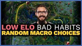 LOW ELO MACRO MISTAKES YOU MUST AVOID TO CLIMB THE LADDER! | Skill Capped