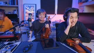 Albert Chang & Ray Chen violin jam session (feat. Lily) [improvising and viewer's song request]