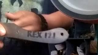 CPM REX 121 for knives?