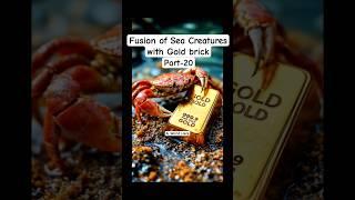 Fusion of Sea Creatures with Expensive Things | Fusion | Hybrid |#aifusion #fusion #hybrid #shorts