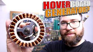 HoverBoard MOTORS for Wind Turbine + More Teardown