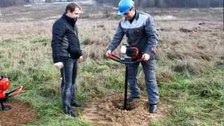 Мотобур ADA Ground Drill 7 с удлинителем 1 метр