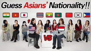 American Guess 10 Asians' Nationality!! (Which Country I'm From?)