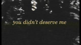 Omar Apollo - Evergreen (You Didn't Deserve Me At All) [Official Lyric Video]