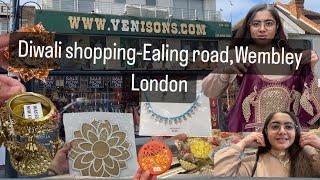 Diwali shopping on Ealing road Wembley London | ladies & men's wear | Diwali shopping 2024 #diwali