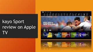 kayo Sport review on Apple TV