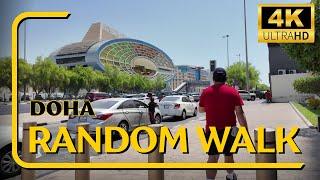 [4K] Random Walk, Doha: A Morning Adventure