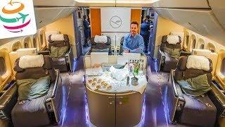 5-Sterne Lufthansa First Class 747-8 & First Class Terminal | YourTravel.TV