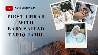 First umrah with baby Tariq jamil