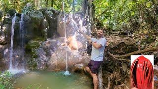 Nutmeg spring is a hidden gem in Trinidad & Tobago located in Tucker valley