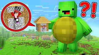 Mikey Became GIANT and EATS EVERYTHING with JJ House in Minecraft ! (Maizen)