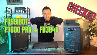 FOSSIBOT F3600 PRO + FB3840 AKKU - REVIEW