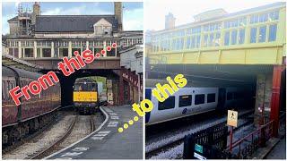 Stunning £10 million restoration of 'rotting' railway station 