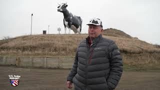 New Salem North Dakota Celebrates It's Agriculture History with a 38ft Tall Cow Named Salem Sue