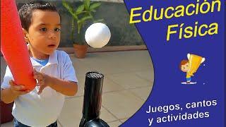 Béisbol inicial. Educando con Diversión - Educación Física - juegos y actividades