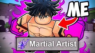 The MARTIAL ARTIST Moveset is Actually INSANE in The Strongest Battlegrounds