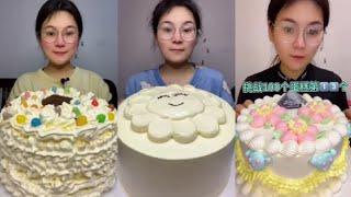 ASMR CREAMY CAKE MUKBANG | KWAI EATING SHOW| CHINESE DESSERT