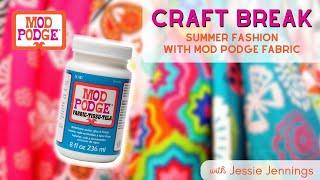 How to Transform Your Wardrobe with Mod Podge Fabric