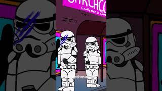 Stormtrooper is in Big Trouble  #starwars #starwarsanimation #funny