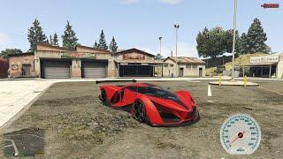 GTA 5 Customization: Transforming a Supercar into a Ferrari Lookalike #gta #gta5