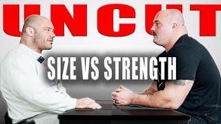 UNCUT: Talking SIZE vs STRENGTH with Mike Israetel