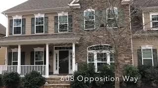 608 Opposition Way Mega Open House in Wake Forest