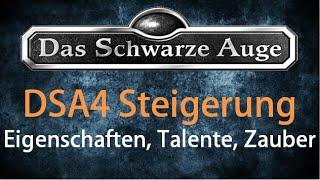 Das Schwarze Auge DSA 4.1 Tutorial Steigerung Steigern und Leveln Abenteuerpunkte Talente Zauber