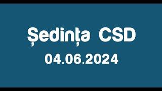 Ședința Consiliului de Supraveghere şi Dezvoltare al IP Compania „Teleradio-Moldova” din 04.06.2024