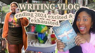 Writing Vlog: Ending 2024 Excited & Exhausted