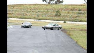 NA R31 Skyline Calder Park wet DRIFTING