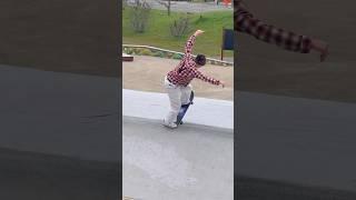 Front Bluntslide Shuv Out Sonoma Skatepark Noping Quarterpipe - Kasci Woolf #skateboarding #shorts