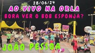 NA ORLA DAS PRAIAS CABO BRANCO E TAMBAÚ | JOAO PESSOA AO VIVO | JOÃO PESSOA - PARAÍBA - 28/06/24