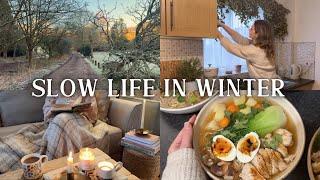 Slow Living in January in the English Countryside | Rustic Home Decor, Folklore & Cosy Cooking Vlog