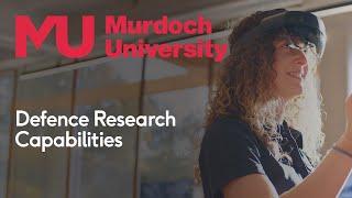 Murdoch University Defence Research Capabilities