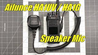 Ailunce HA1UV / HA1G Speaker Mic Recommendation