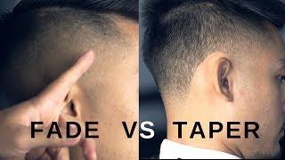 Fade vs Taper. What's the difference?