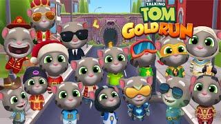 Talking Tom Gold Run - Discovering All Characters Tom - FHD Full Screen Walkthrough Gameplay