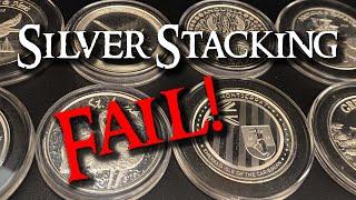 Silver Stacking Fail! Beginner Silver Stacking Mistake Revealed