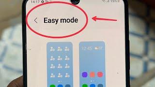 Easy Mode Feature in Samsung Phones