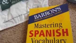 Mastering Spanish vocabulary book