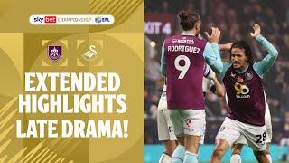 LAST GASP! | Burnley v Swansea City extended highlights