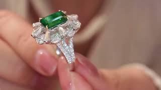 Natural Emerald ring #varinradajewelry #christmas2022 #fyp #gemstones #luxury