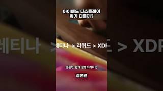 아이패드 디스플레이 종류