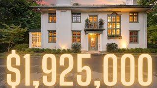 TOURING A $1,925,000 CLASSIC MEDITERRANEAN STYLE COLONIAL ENGLEWOOD NEW JERSEY