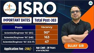 ISRO job notification | Complete details | #jobopportunity #isroscientists