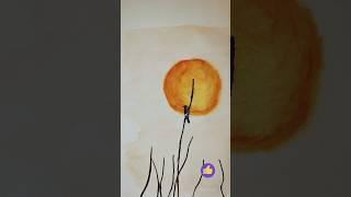 Day 6 | Water painting #wenodh #we_nodh #waterpaintings #beginner #watercolourart