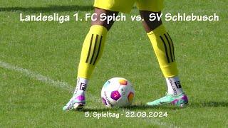 Fussball Landesliga 1. FC Spich  vs.  SV Schlebusch