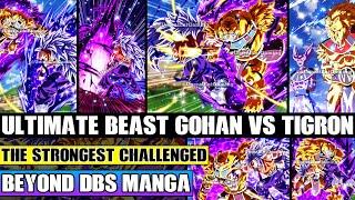 Beyond Dragon Ball Super Ultimate Beast Gohan Vs God Of Destruction Tigron! A New Power Challenged